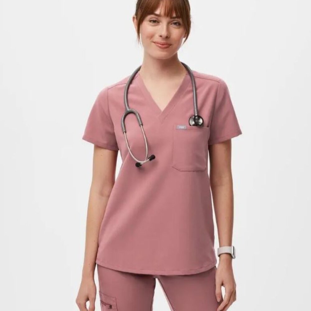 Figs Catarina One-Pocket Scrub Top